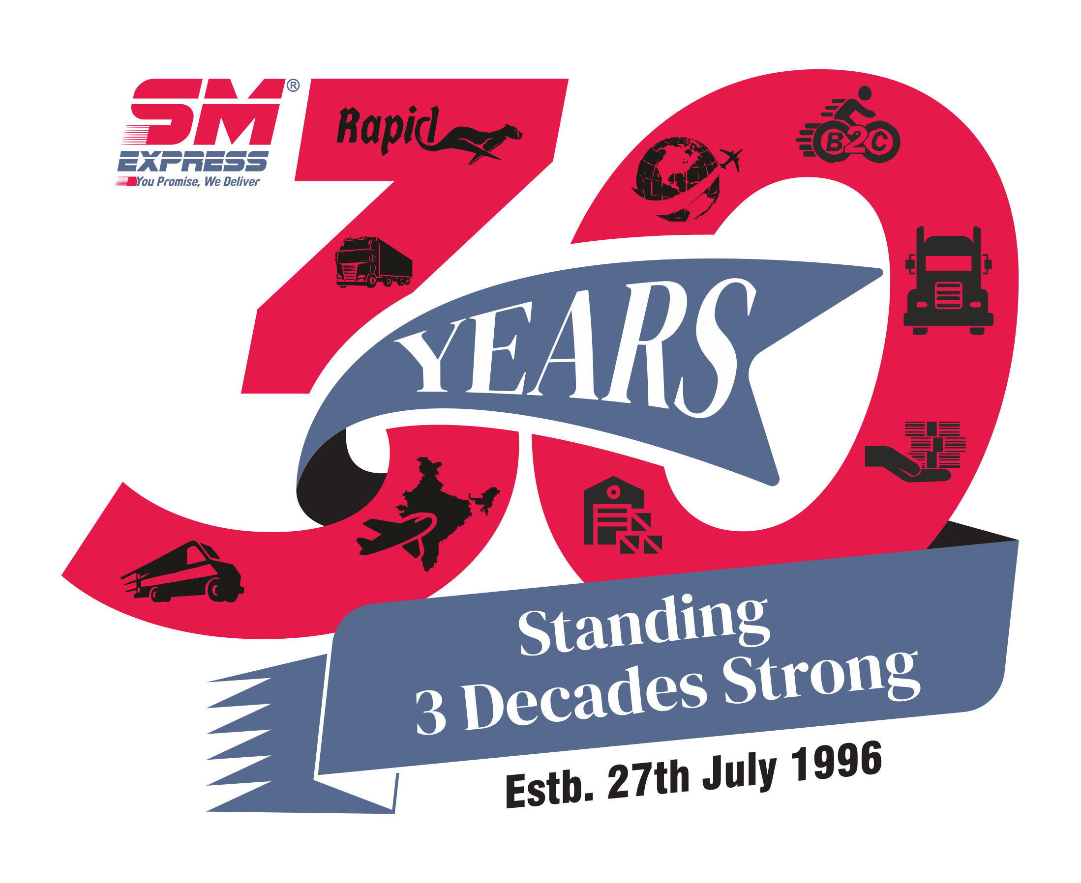 SM 30 Years Logo