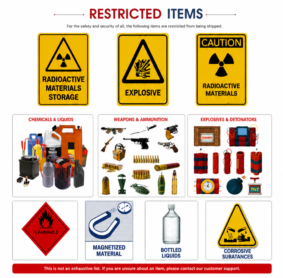 Restricted Items